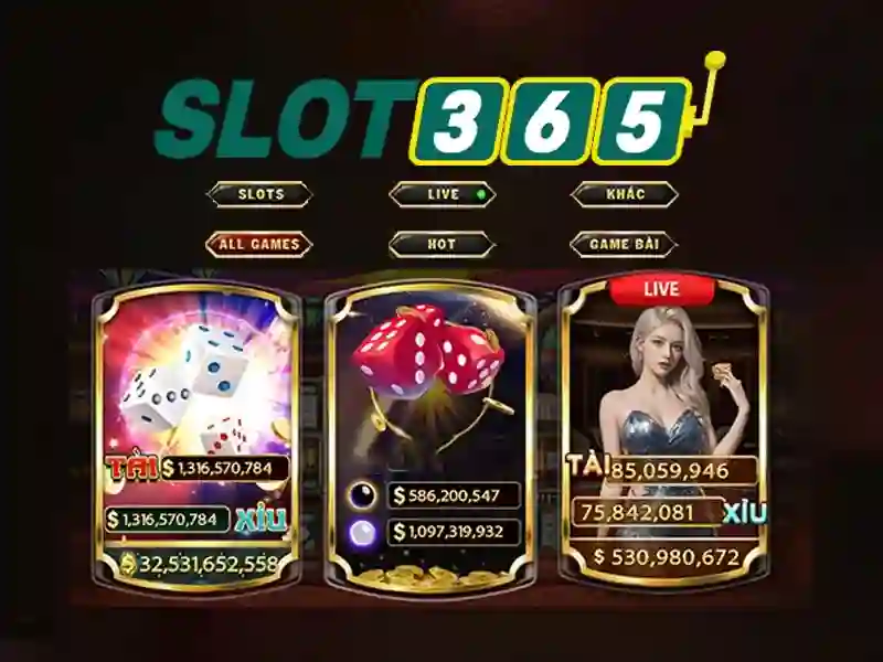 SLOT365 – Trải Nghiệm Cược Slot365 Bet Đỉnh Cao Trong Ngành Slot 2026