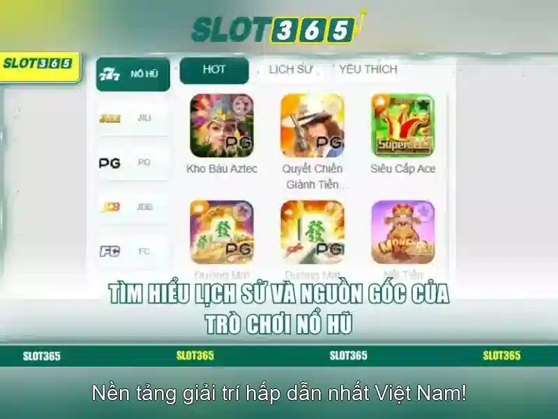 Phiên bản mới Slot365